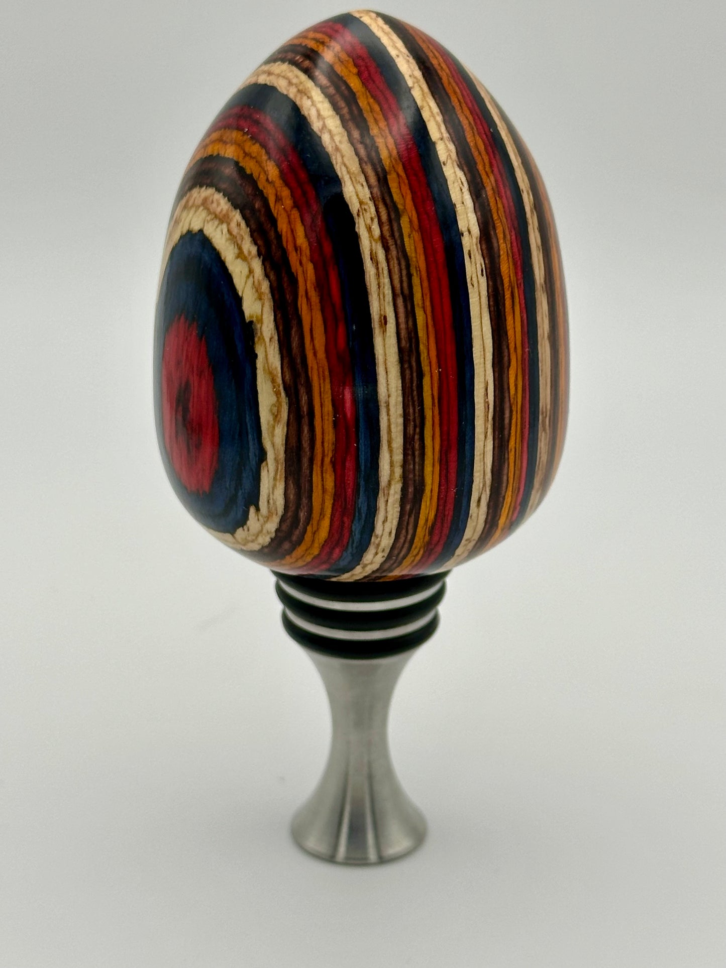 Nebula Bloom Egg Stainless Steel Bottle Stopper