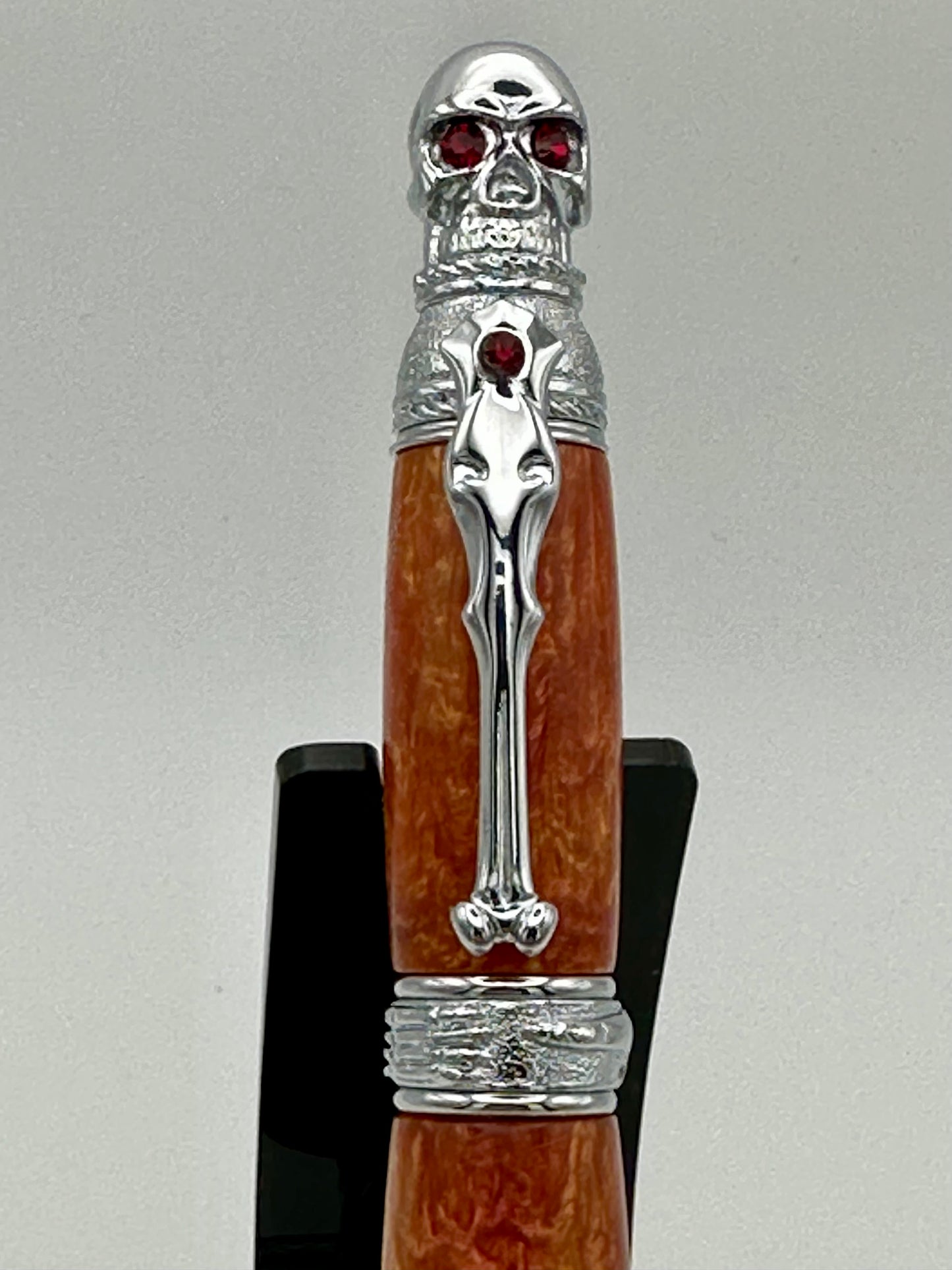 Skull and Bones Pen – Chrome