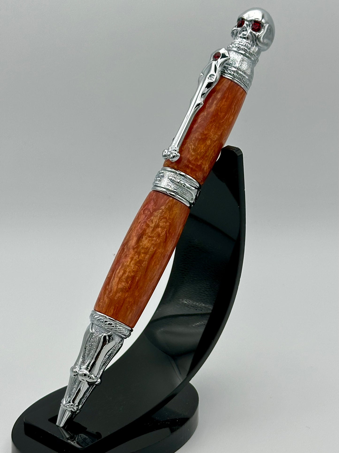 Skull and Bones Pen – Chrome