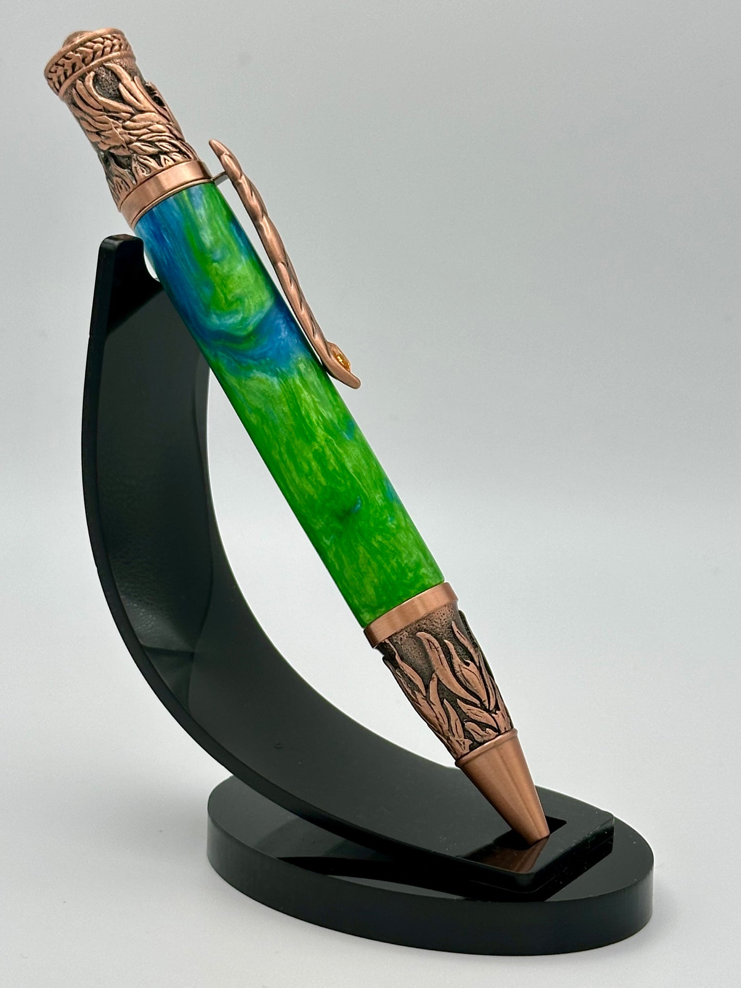 Phoenix Pen – Emerald Flame