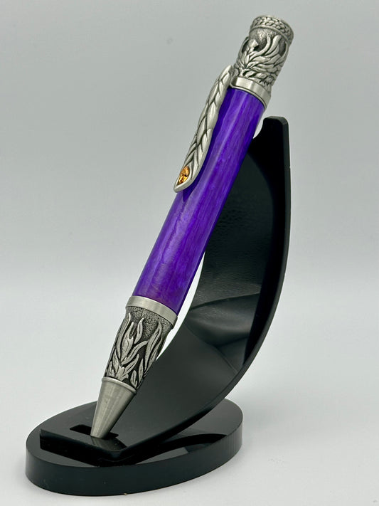 Phoenix Pen – Amethyst Inferno