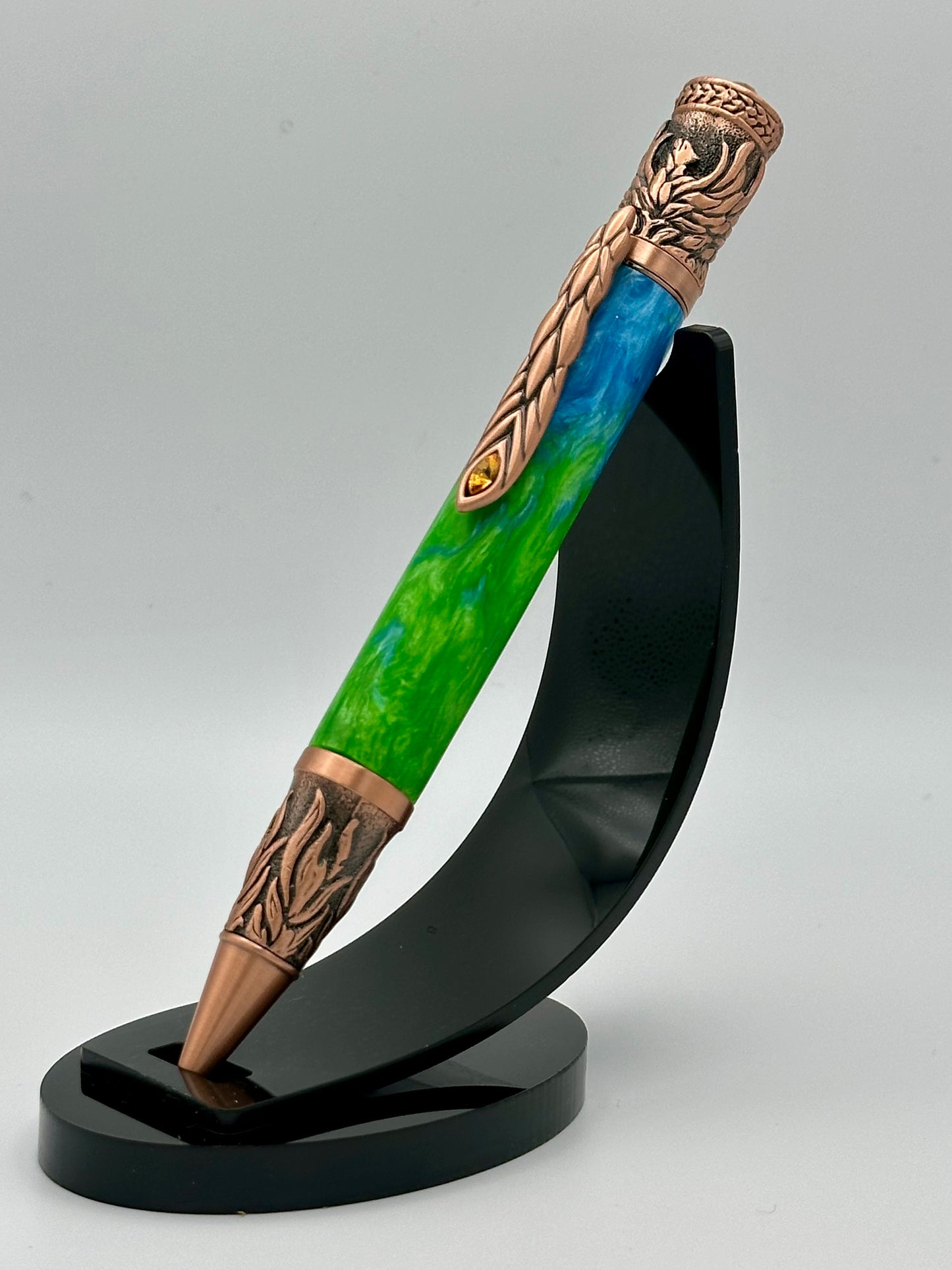 Phoenix Pen – Emerald Flame