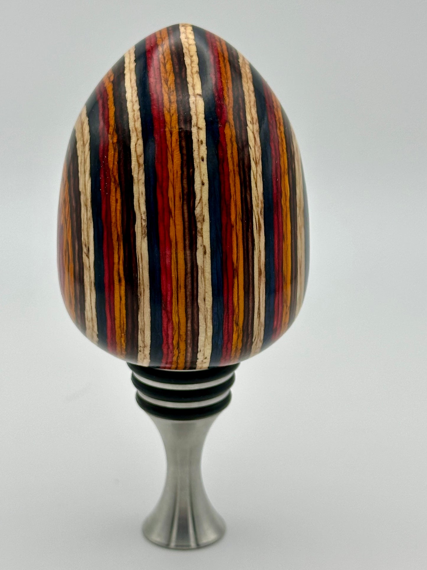 Nebula Bloom Egg Stainless Steel Bottle Stopper